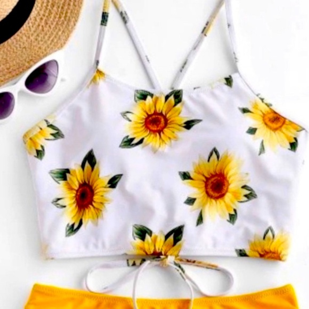 NWT ZAFUL Tankini Top - SZ M